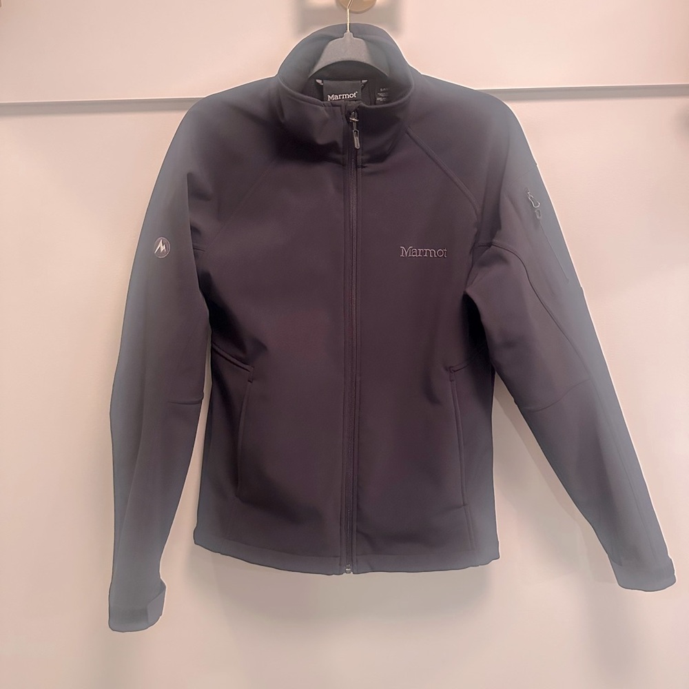Marmot Men’s Small Polartec Insulated SoftShell Black Jacket